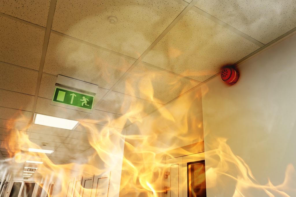 fire exit and prevention